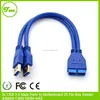 2 Port Internal USB 3.0 Motherboard Header Adapter Cable