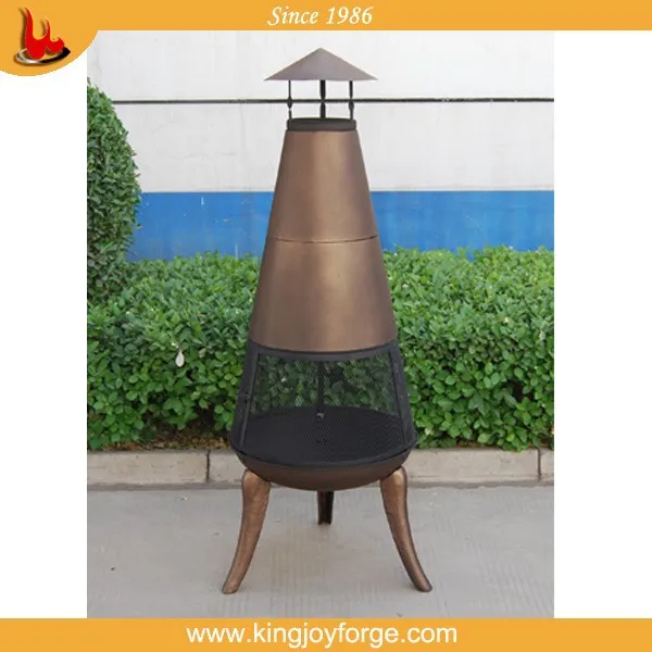 Outdoor Beer Bottle Shape Fire Pit With Chimney Buy Outdoor Log