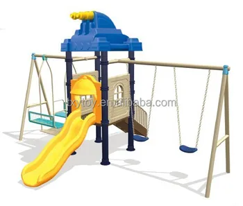 children's garden swings and slides