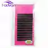 Individual Lashes For Building Mink False Eyelashes High Quality12Lines/Tray B/C/D Curl Eyelash Extension