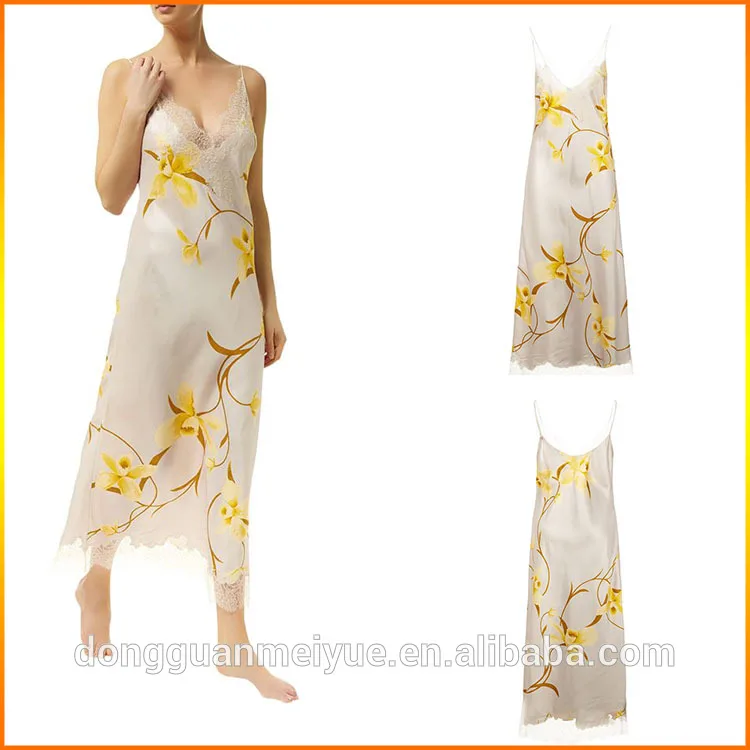 silk maxi nighty