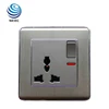 13A 1Gang Multi-Function Wall socket with Neon switch