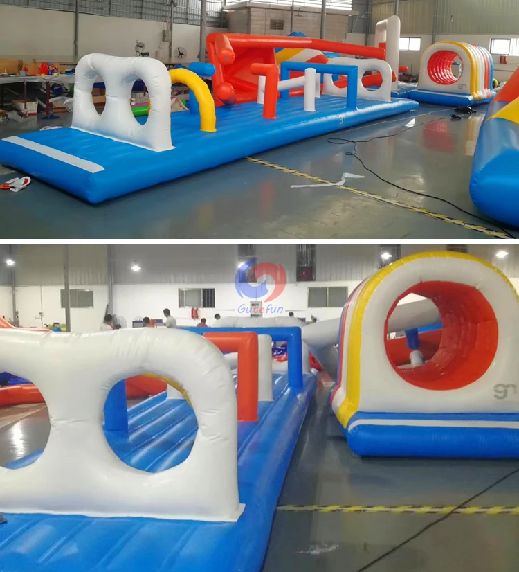 inflatable water obstacle course