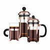 Glass Material and Coffee & Tea Sets Drinkware Type French Press Coffee Plunger