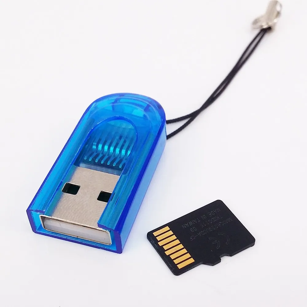 Promotion Goldfinger USB2.0 SD TF Card Reader Stock for Quick Delivery memory card reader - ANKUX.COM