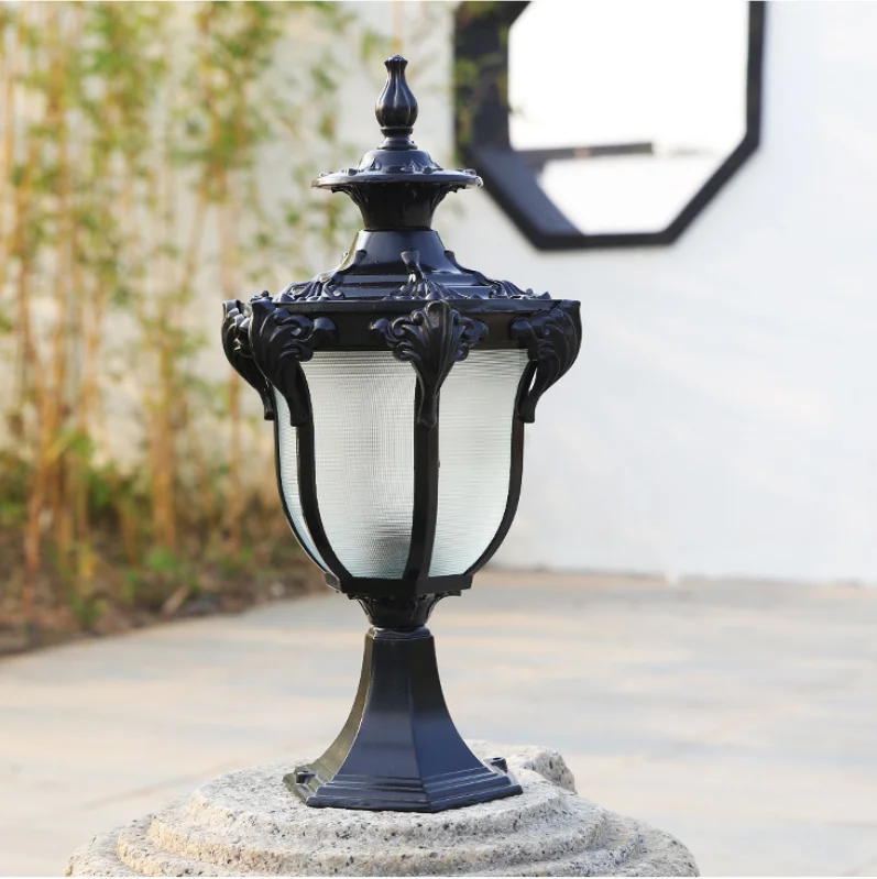 Outdoor wall lamp fishing cast aluminum villa outdoor hotel courtyard landscape European waterproof wall lamp manufacturers