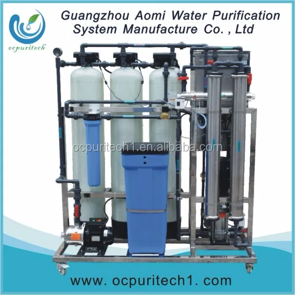 500LPH Borehole Salty Water Compact Industrial Reverse Osmosis Treatment System