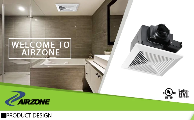 Ceiling Bathroom Exhaust Fan, BPT14-02A, 50CFM, 0.3Sones - detail 2