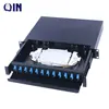 Full loaded 19 inch Rack-mounted silding type 12 port SC/UPC fiber optical patch panel