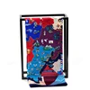 Hot Sale Make Your Own Design Neck Scarf Multi Color Skinny Square Map Silk Satin Scarf