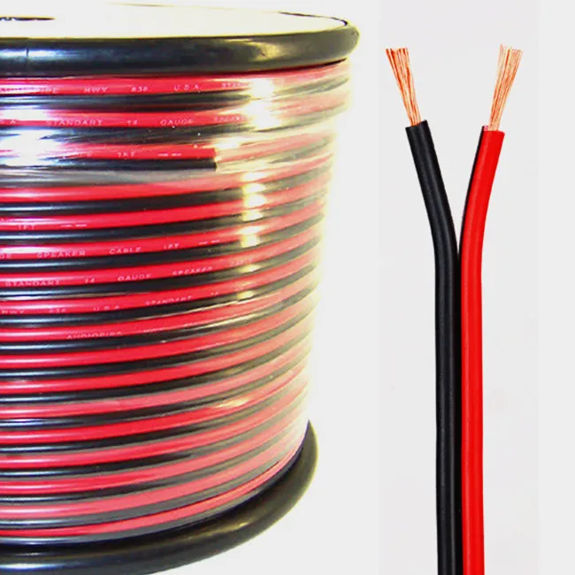 14/16/18 Awg Red Black Zip Cord Speaker Wire Buy Red Black Speaker