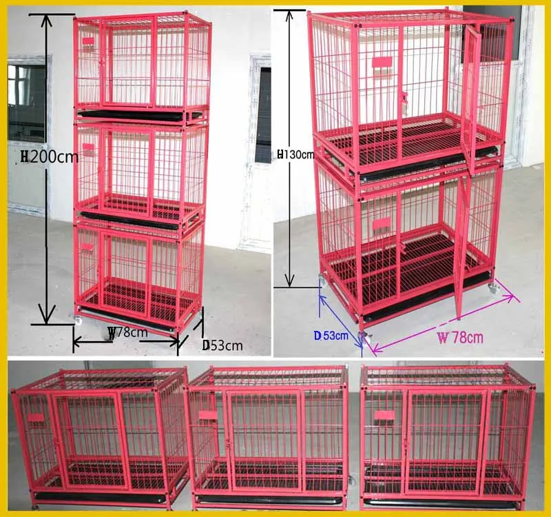 3 Layer Welded Metal Rabbit Breeding Cages For Industrial And Farming
