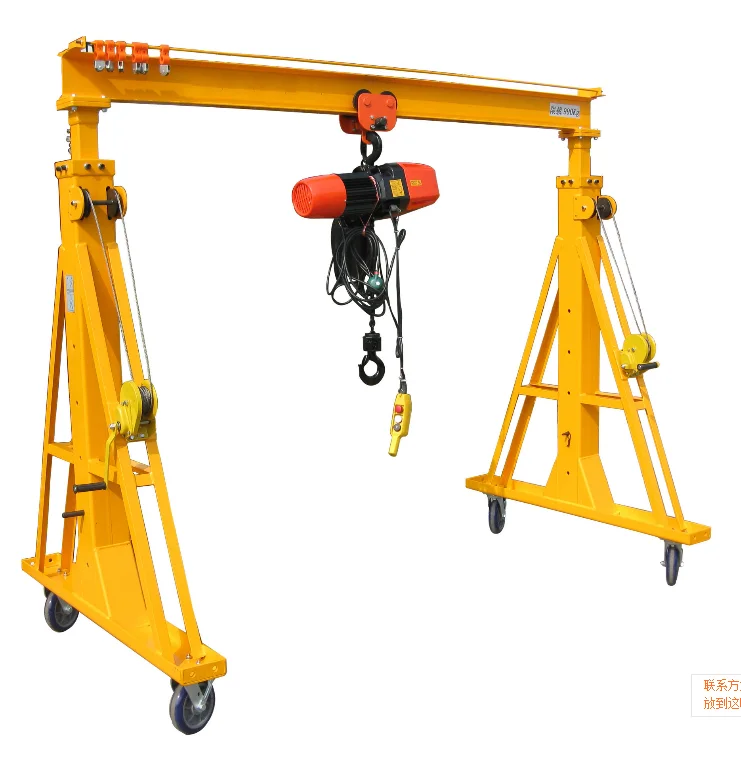 Portable Adjustable Steel Gantry Cranes - Buy Gantry Crane,Adjustable ...