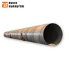 SSAW welding steel pipe, Double side spiral welding steel pipes, Q345 B big size carbon steel line pipes 1200mm OD