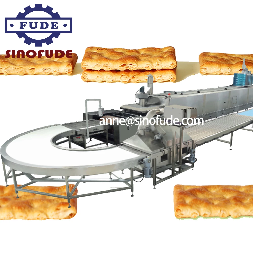 hard and soft soda cracker biscuit making forming machine small biscuit production line form shanghai