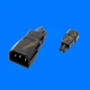 IEC320 C14 TO IEC320 C5 3PIN Micky female power rewireable plug