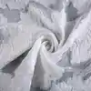New arrival nylon rayon woven jacquard scissor cutting wedding glitter organza fabric wedding