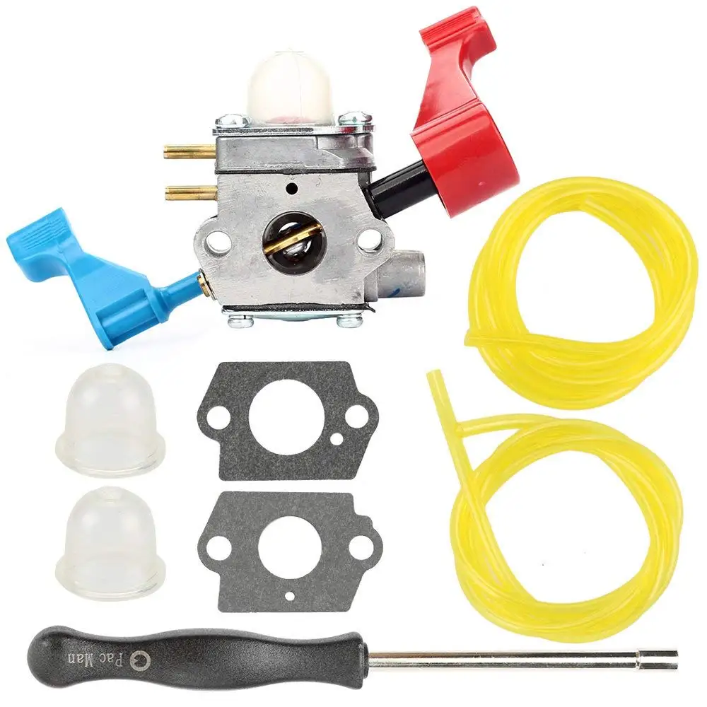 Get Quotations · Butom C1U-W12A C1U-W12B Carburetor with Fuel Line Adjustment Tool for Poulan FL1500