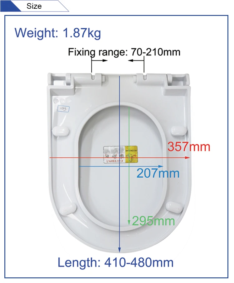 Quick Release Slow Close Pp Flat Toilet Seat Buy Flat Toilet Seat