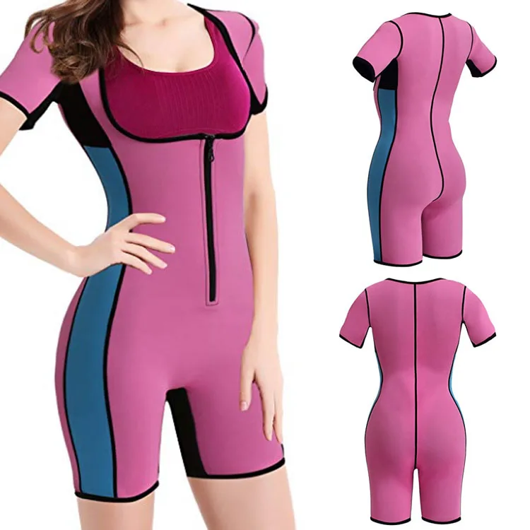 Neoprene Full Body Sauna Suit Sweat Gym Sport Aerobic Waist Trainer ...