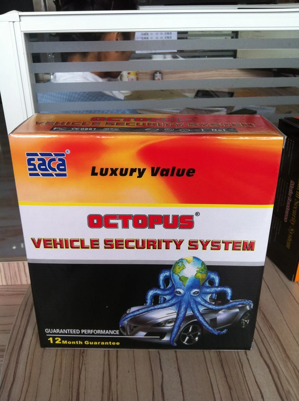Octopus Car Alarm With Remote Central Door Locking Hot Sell In Africa