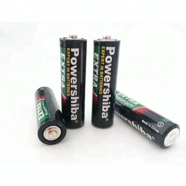 High Quality R6 Aa 1.5v Um3 Carbon Zinc Battery - Buy Aa Battery,R6 Aa ...