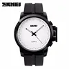 SKMEI 1208 online shopping cheap skmei waterproof quartz men with silicone and PU leather band watches