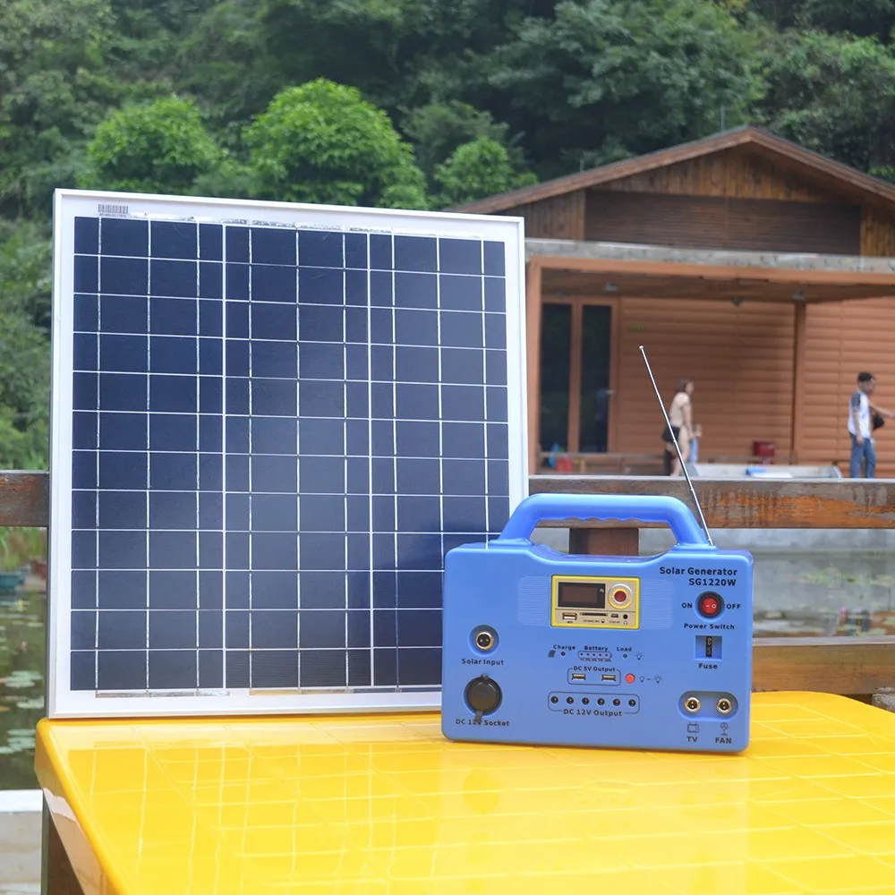 Portable Home Solar Energy System Complete Package Solar Power System