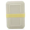 Bamboo Fiber Dinner Bowl Divided Dining Lunch Box Cartoon Cute Snack Tray Breakfast Lunch Box Kitchen Tableware