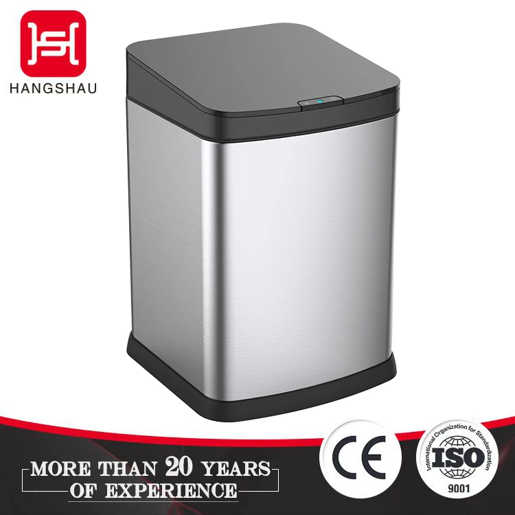 12l Electronic Waste Bin Automatic Trash Can Buy Automatic Trash Can