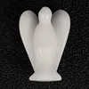 nature stone white carved crystal angel wings figurines trophy