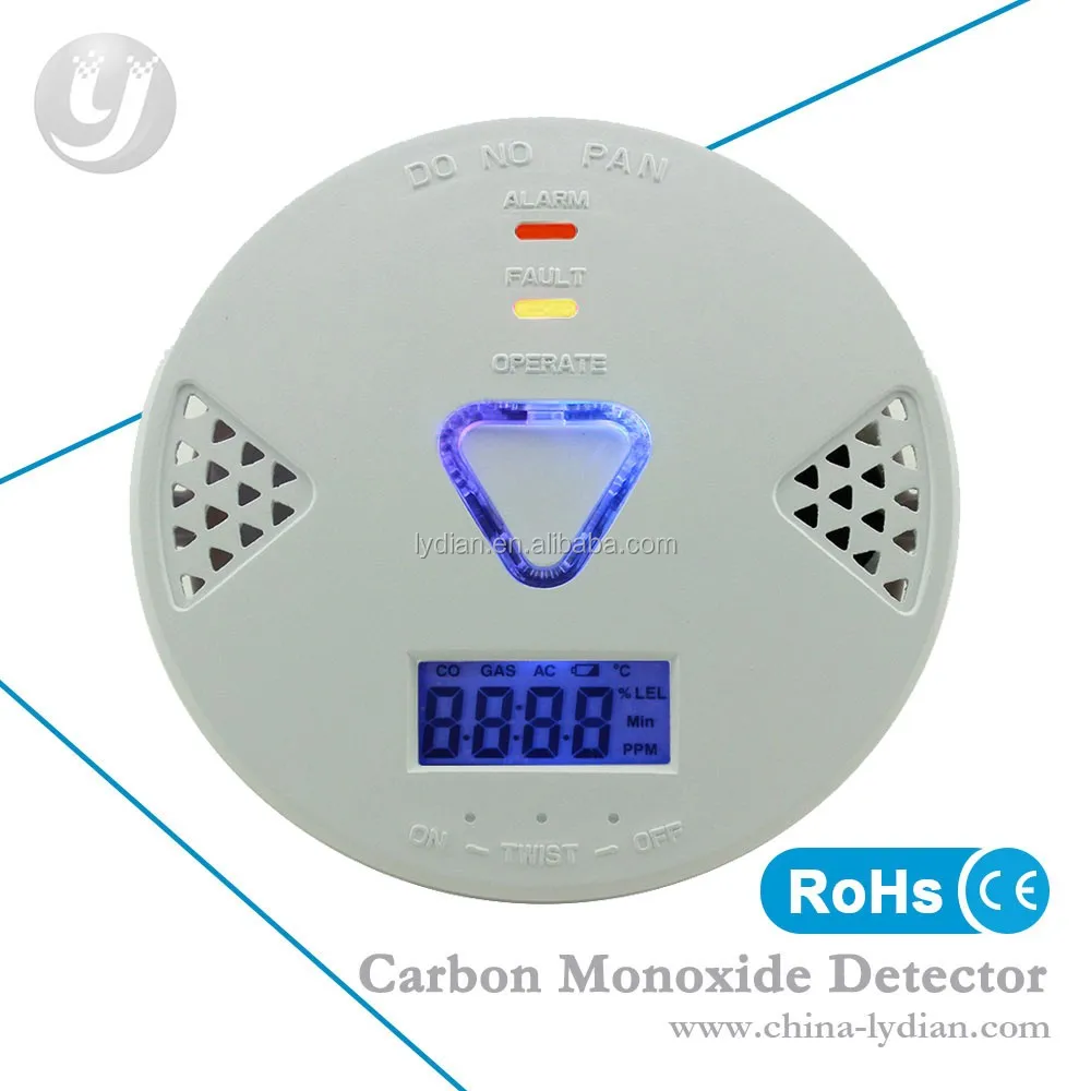 2016 Smart Home Ceiling Mounted Smoke Carbon Monoxide Detector