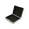 Aluminum Hard Case with Silver Carry Handle Thin Aluminum Flight Case for Tools, Paperwork, Small Tablets and Netbooks