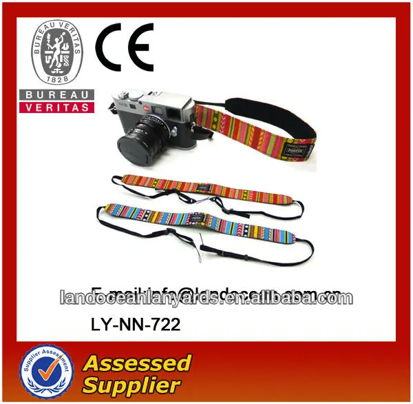 2016 fashion camera neck strap with customized design