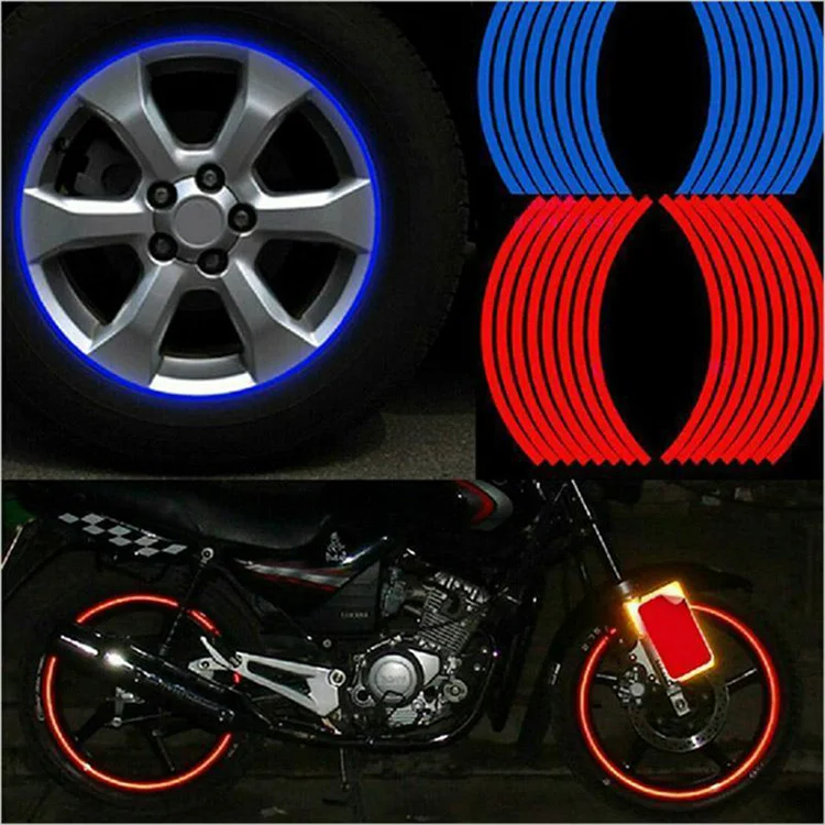 Car And Motorcycle Reflective Wheel Rim Tape