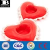 top quality vinyl inflatable pool sweetheart drink holder durable plastic blow up lovely outdoor cup holder