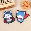 3d plastic clip , brand comic desgin book clip