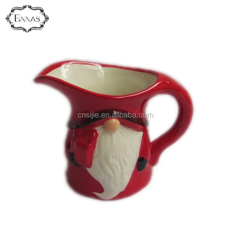 Popular Promotional High Quality Christmas Ceramic Santa Tea Mug