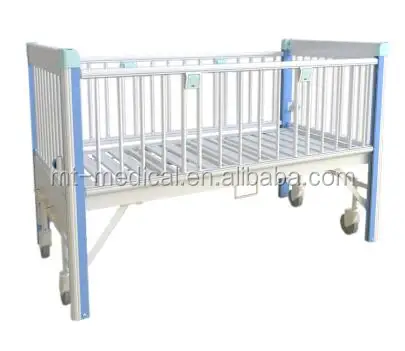 Child bed with one function and could be added castors from China manufacturer