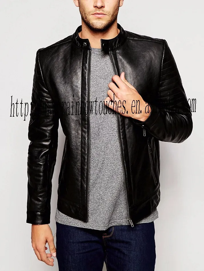 leather fleece lined jacket