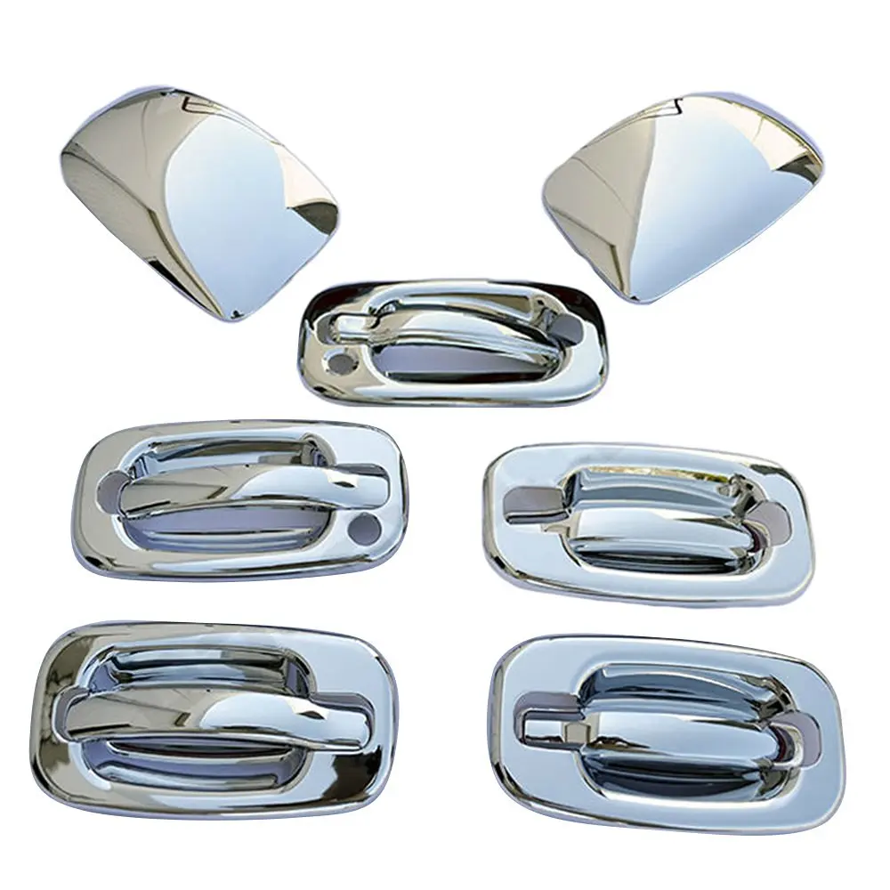 Chrome Mirror Cap Door handles covers psg kh for CHEVY Tahoe 00-06