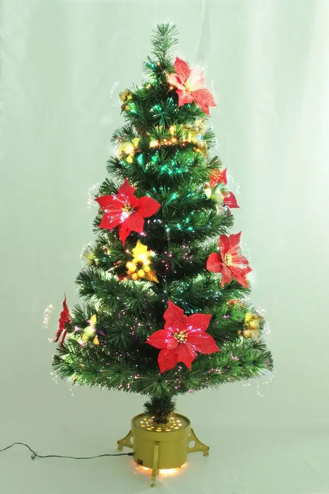 人造植物小型光纤圣诞树 60厘米厘米到 210厘米厘米用灯