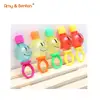 New product plastic wedding ring soap bubble bottles