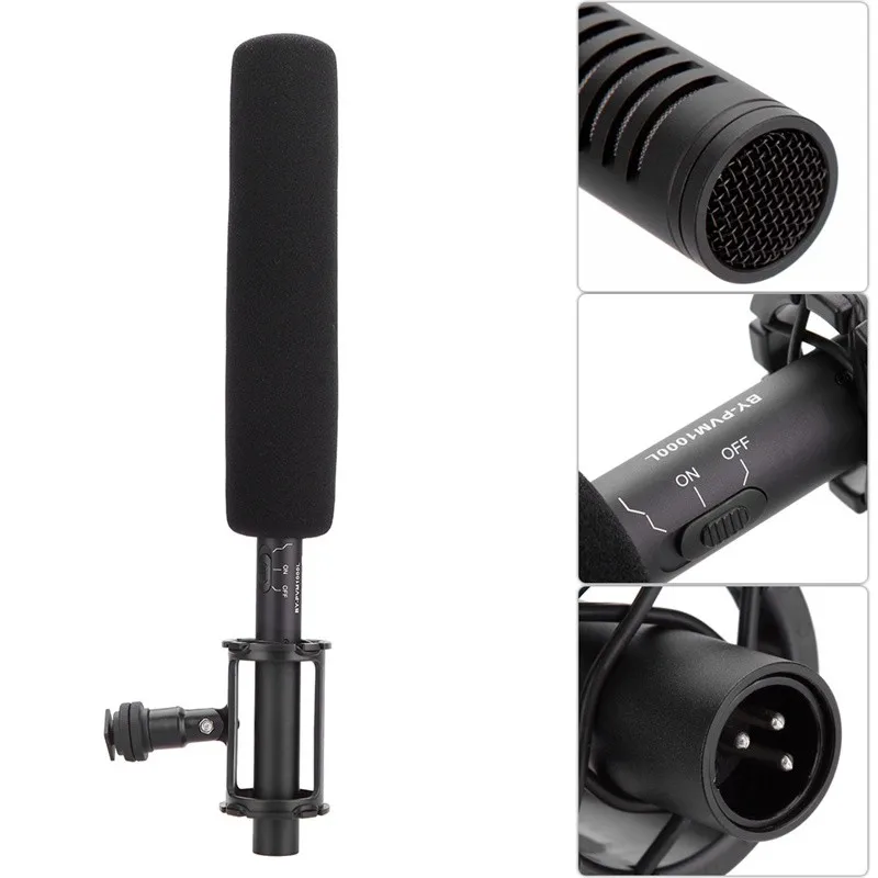 Boya By Pvm1000 Light Unidirectional Camcorder Microphone With