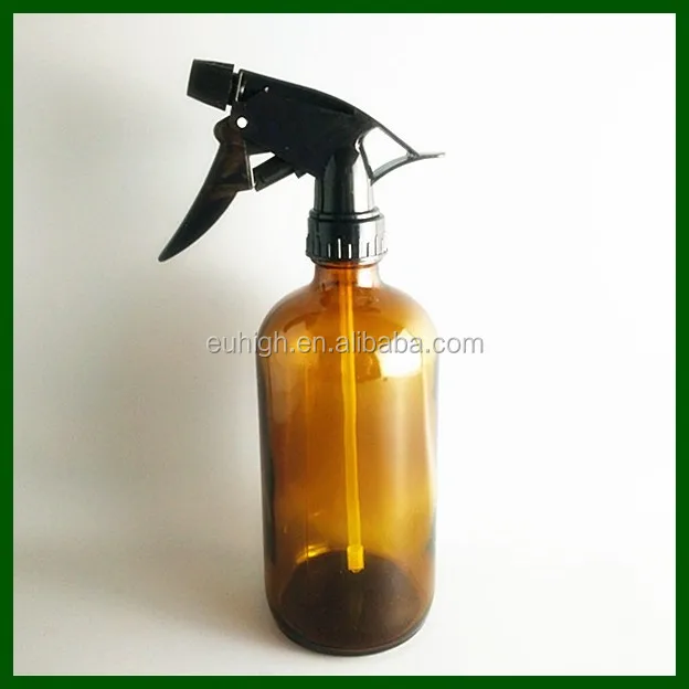 large glass spray bottle