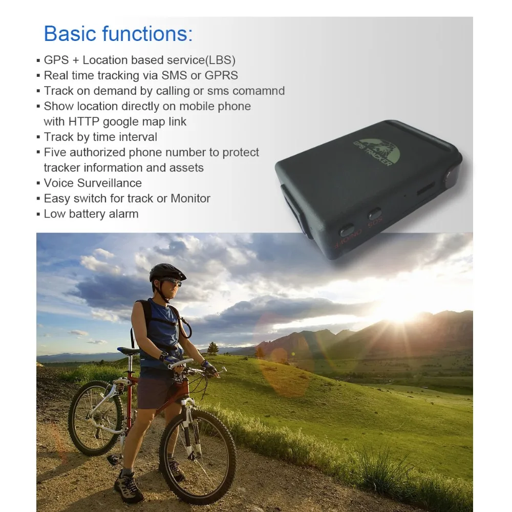 Usb Charging Micro Personal Gps Tracker Mini Tracking Device With 80