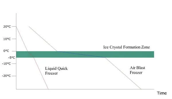 ice crystal formation zone