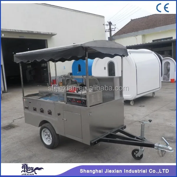 Hamburger hot dog carts mobile churros cart for sale