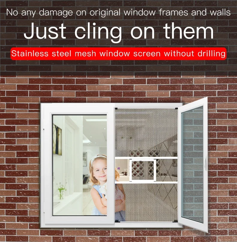 installing adjustable window screens