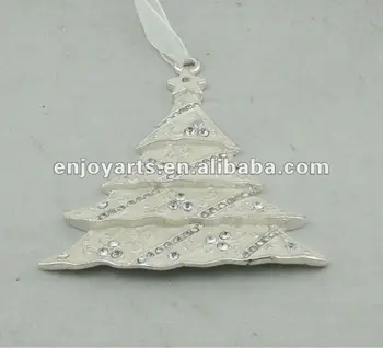 tree shape laser logo silver plated metal christmas hanging ornament p120133c - Silver Plated Christmas Tree Decorations tree shape laser logo silver plated metal christmas hanging ornament p120133c - Silver Plated Christmas Tree Decorations